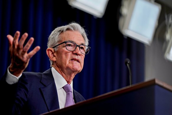 Federal Reserve chairman Jerome Powell  says the US economy is in a good position but the jobs market may be turning.