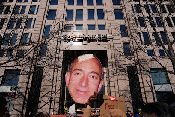 Jeff Bezos, the billionaire founder of Amazon, bought the Washington Post for $US250 million in 2013.