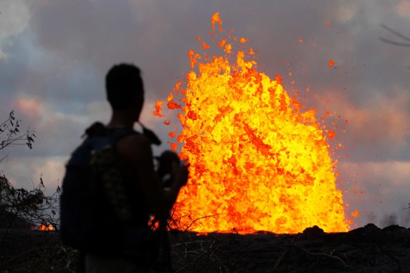 Kilauea has been erupting since 1983.