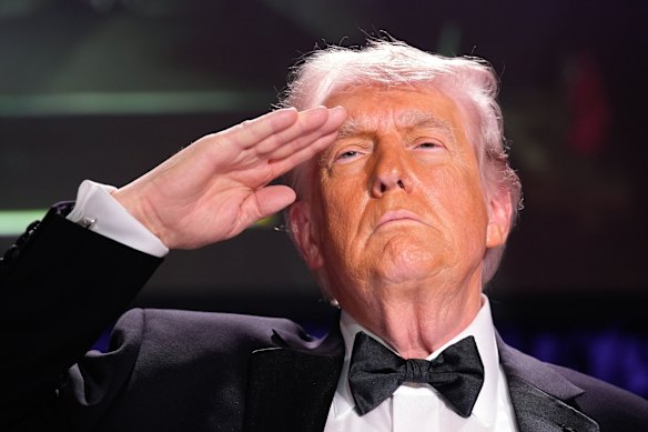 Presidente dos EUA, Donald Trump. 