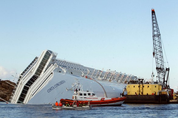 SMIT Salvage removed fuel from inside the Costa Concordia cruise ship after it ran aground in Italy in 2012.