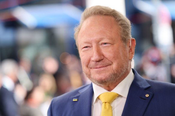 Fortescue’s executive chairman and founder, Andrew Forrest, at the Munich Security Conference in February.