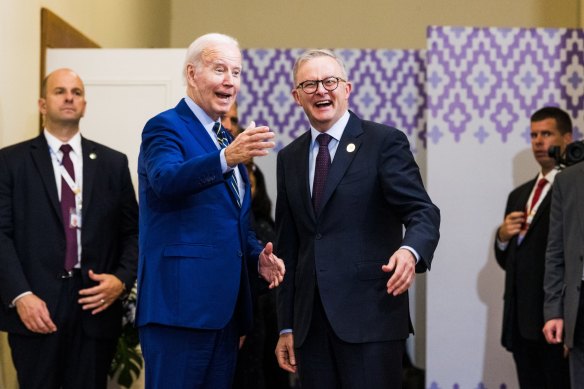 Joe Biden and Anthony Albanese are planning to meet next week in San Diego.