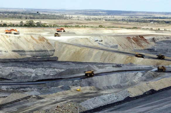 Stage two of the New Acland coal mine, near Oakey in the Darling Downs, was opened in 2007.