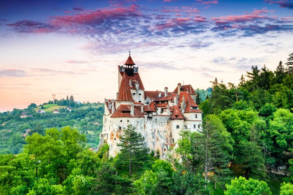 Bran Castle, the real-life home of Vlad the Impaler, the inspiration for Dracula. 