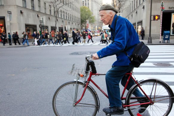 Fashion as armour: New York Times photographer, the late Bill Cunningham.