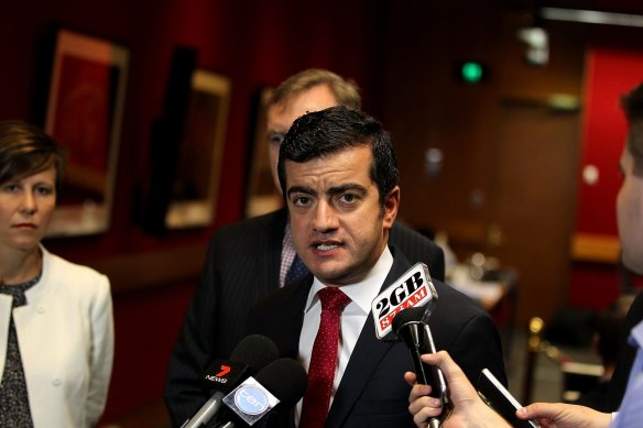 Former Labor senator Sam Dastyari. 