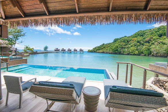 Palau Pacific Resort.