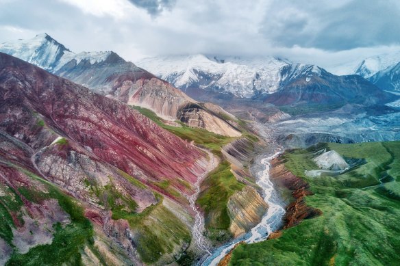 Soak up the scenery in Kyrgyzstan.
