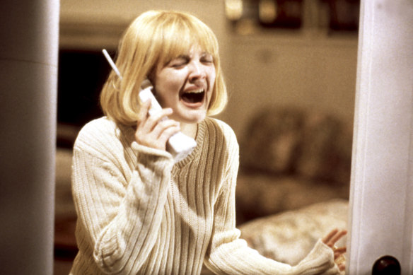 Drew Barrymore in Scream.