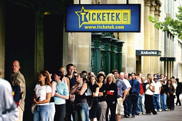 Ticketek Australia has previously been warned by the communications regulator about its texts and emails.