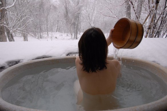 Soak your cares away in a Japanese onsen.