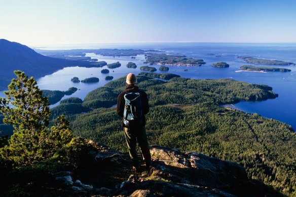 From beach to ski field to golf course… Tofino, Canada.
