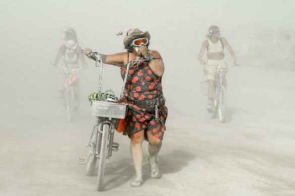 The conditions don’t deter tens of thousands from making the journey to Burning Man.
