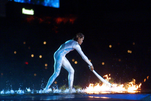 Sydney’s reservations about the 2000 Olympics fell away when Cathy Freeman lit the flame at the opening ceremony.