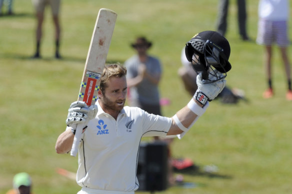 Kane Williamson scored his first half-century of the series but was out for 51. 