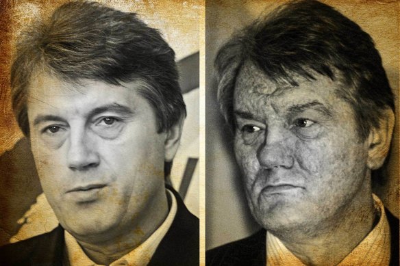Former president of Ukraine Viktor Yushchenko was poisoned in 2004 with an “Agent Orange” chemical served in a rice dish that left him permanently disfigured. He'd been running for president against a Russian-backed candidate, and blamed the Kremlin.