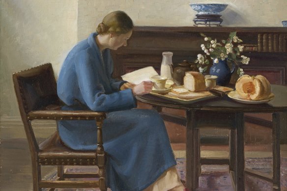 Nora Heysen, London breakfast, 1935.
