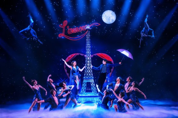 Moulin Rouge! The Musical is all about glitz and glam.