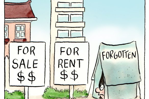 The housing crisis.