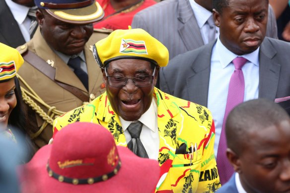 Robert Mugabe died on Friday.