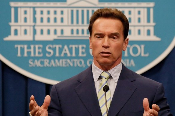 Arnold Schwarzenegger became Californian governor after an energy crisis caused months of power outages in America’s most populous state.