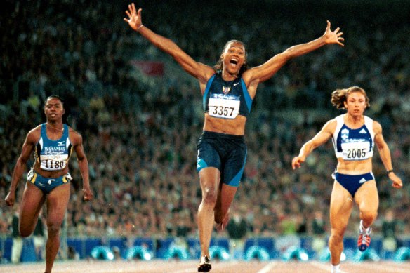 Marion Jones was stripped of her 200m gold medal from the Sydney Olympics for doping.