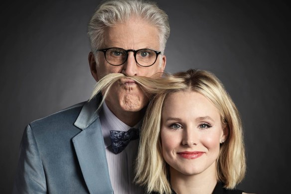 Ted Danson and Kristen Bell star in The Good Place.