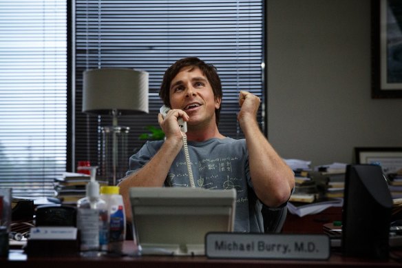 Christian Bale in The Big Short.