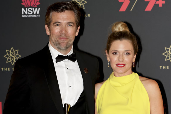 Patrick Brammall and Harriet Dyer have also won for most outstanding comedy program.