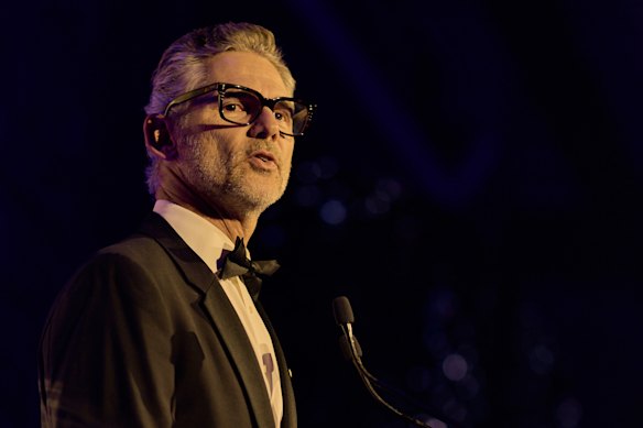 Eric Bana added star power to the VECCI autumn ball on Thursday night.