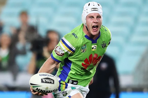 Luke Bateman in 2017, during his time as an NRL player.