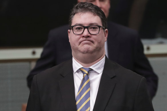 Nationals MP George Christensen has previously said he has been subject to a ‘vile smear’.