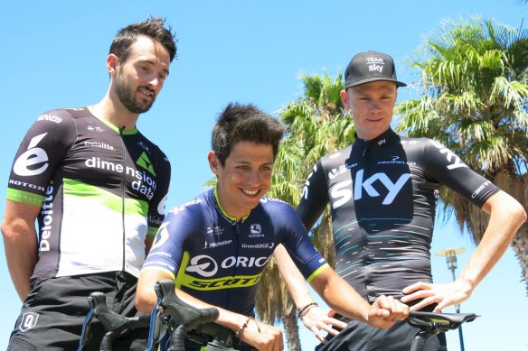 Nathan Haas (left) has consulted with sports psychologist Dr David Spindler.