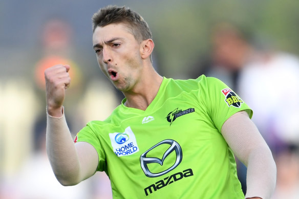 Daniel Sams is eyeing an Australian call-up after a breakthrough Big Bash campaign.