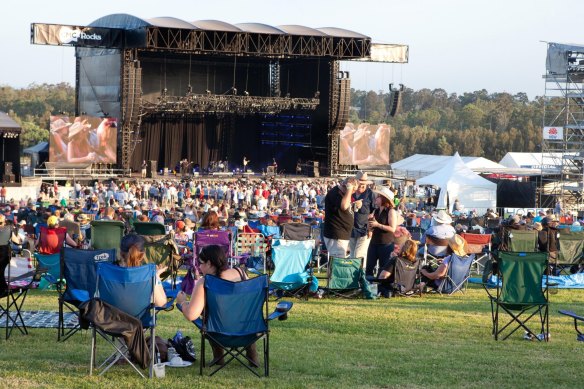 Events like CMC Rocks (this one was in Pokolbin in the Hunter Valley in March 2013) bring significant economic benefits to the regions, but are increasingly at risk from environmental factors.