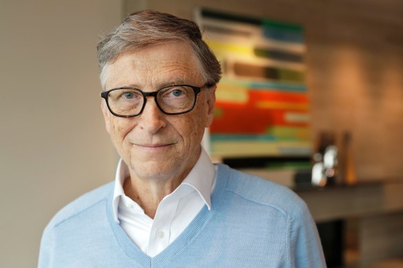 Billionaire philanthropist and Microsoft co-founder Bill Gates.