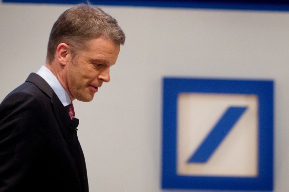 Deutsche Bank chief Christian Sewing.