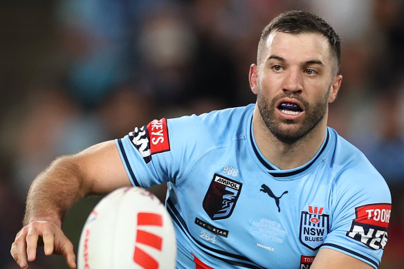 James Tedesco wants to play on for the Blues.