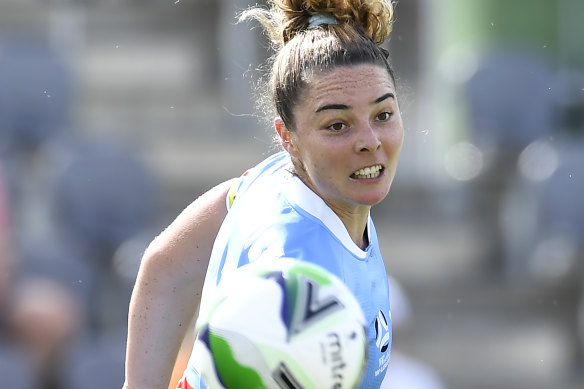 Melbourne City's Jenna McCormick had a difficult time in Spain.
