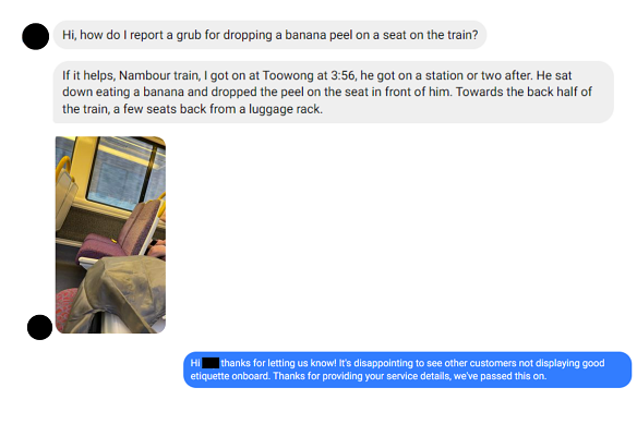 Queensland Rail received 865 complaints last year, many of them reaching out on social media.
