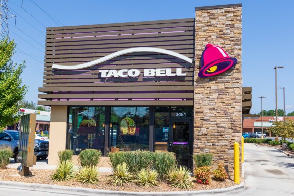 Same-store sales at Taco Bell declined by 4.8 per cent in 2023. 