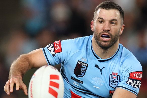 James Tedesco wants to play on for the Blues.