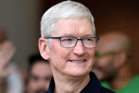 Tim Cook, chief executive officer of Apple.