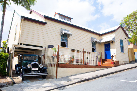 A Woolloongabba home with a difference is looking for a new owner.