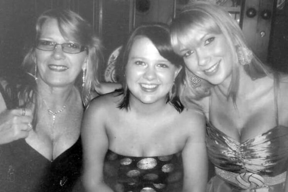 Mackay woman Shandee Blackburn (centre) was stabbed to death in 2013.