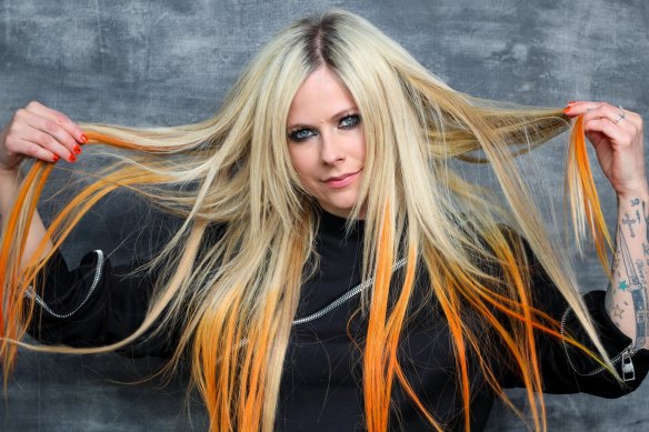 Canadian pop-punk star (and conspiracy-theory subject) Avril Lavigne.
