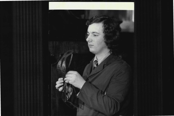 An iron chastity belt - made in the style of the early 17th century - not making a comeback