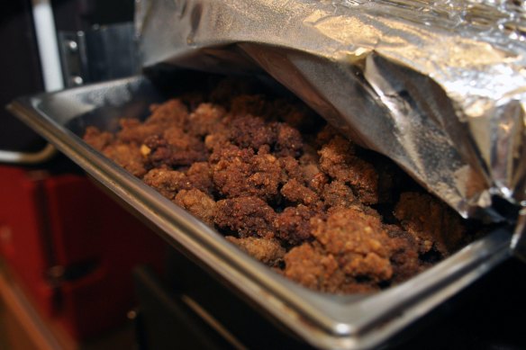 Avoid prairie oysters, at all costs.