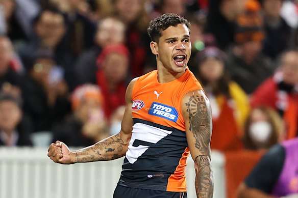 Bobby Hill started his AFL career at GWS.
